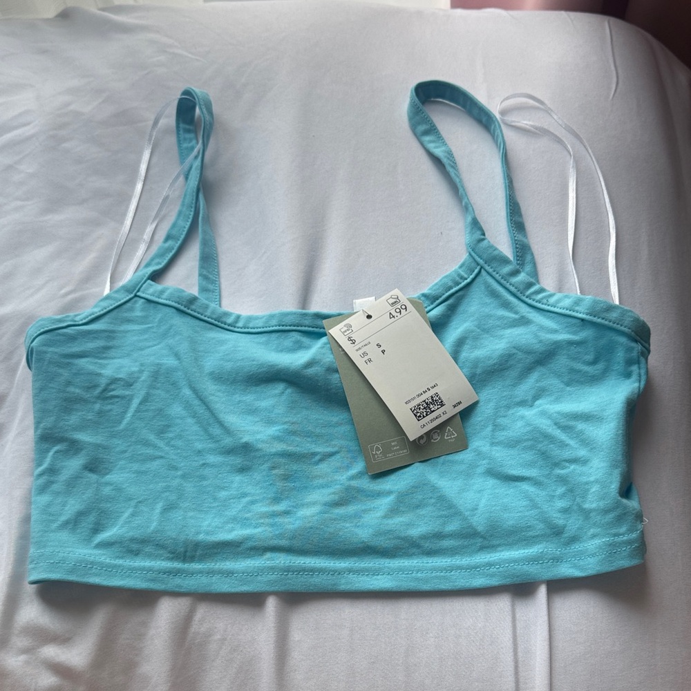 H&M Light Blue Camisole Top